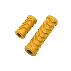 1쌍 범용 오토바이 시프터 보호 고무 미끄럼 방지 커버 풋 패드 페달 기어 변속 소프트 케이스 차량 액세서, 02 Orange