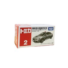 TOMICA 多美小汽車 NO.002 速霸陸WRX S4 警車 1/62, 1個