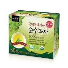 유기농 순수녹차 1.2gx50T 녹차원 shi+356EL