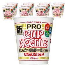 NISSIN 日清 高蛋白低糖低鹽Pro杯麵, 12入