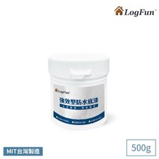 【樂客LogFun】強效型防水底漆 - 壁癌、負壓、水泥屋頂, 1個, 500g