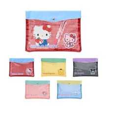 산리오 A5 문서 화일 똑딱이 서류정리 영수증정리 봉투, 1개, 쿠로미 1개, 쿠로미