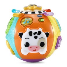 VTech Baby On-The-Moove 질감이 있는 액티비티 볼 오렌지