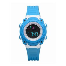 MIN-8017076 어린이 아동시계 eco+5444AA, 스카이_B타입(사각케이스)
