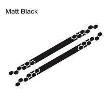 차량 도어 스티커 허니콤 그래픽 비닐 데칼 튜닝, 기본, 5. Matt Black