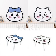 홈앤키즈 먼작귀 1인 혼밥상 1인용 2인용 밥상 테이블 치이카와 가르마 캐릭터 인테리어 액자 책상 어린이 유아 접이식 공부상, 먼작귀 1인혼밥상 가르마