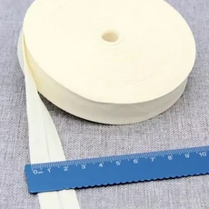 10 메터/몫 100% 코튼 바이어스 테이프 20mm 너비 3/4 인치철 단일 접이식 바인딩 바이어스 테이프 의류 공, 02 10, 01 20mm x 10Meters