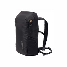 EXPED Summit Lite 輕量防潑水收納折疊背包 15L, 黑