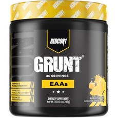영양 피부 레드콘1 그런트 EAAs 망고 무설탕 케토 친화적 아미노산 훈련 반복에 되 9가지 아미노산이 함유된 운동 후 파우더 (30인분)