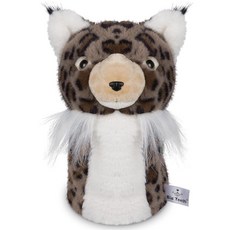 Lynx Animal Golf Club 헤드 커버 드라이버 헤드커버 페어웨이 우드 헤드커버 하이브리드 클럽 헤드 커버 우드 및 드라이버용 Lynx Woodland 골프 헤드, Lynx Animal Golf Club 헤드 커버 드라