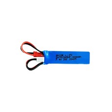 RC 자동차 배터리 7.4V 400mah Lipo 배터리 P929 P939 K969 K979 K989 128 원격 제어 자동차 예비 부품 JST 플러그 7.4V, [03] 1pcs