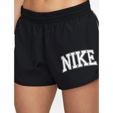 나이키 드라이핏 스우시 런 10K "블랙/화이트" 러닝 쇼츠