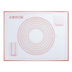 烘焙墊 揉麵墊 耐高溫 鉑金矽膠 加厚 防滑 不沾, 1個, 無贈品,30*40 清倉揉麪墊 款式顏色隨機