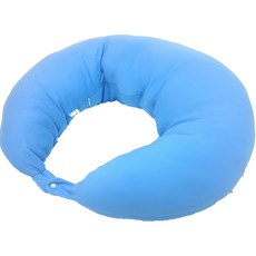 台製 多功能哺乳孕婦枕/月亮枕, 藍色