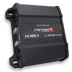 Stetsom HL 400.4 Amplifier 2-ohm 4 Channel 400 Watt RMS Car Audio Amp 728718, Stetsom HL 400.4 Amplifier 2-o