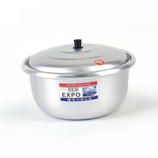 단체급식 뚜껑포함대용량조리양은냄비 다용도조리알루미늄냄비 22cm 16cm냄비 20호, 16호