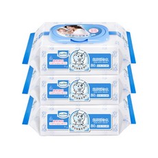 貝恩嬰兒保養柔濕巾 超厚超含水 80抽x3包入, 3, 80抽, 1g