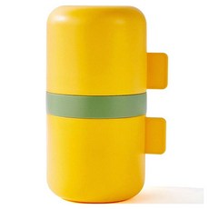 SoBuy 캠핑 휴대용 커피 핸드 그라인더, 1개, 옐로, 200ml