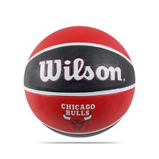 윌슨 NBA TEAM TRIBUTE 농구공 시카고 불스, 1개, WTB1300XBCHI