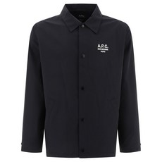 A.P.C. 레지스 로고 자수 셔츠 재킷