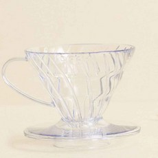 커피드립퍼 하리오 V60 투명 웨이브 커피 드리퍼 VD 핸드드립퍼
