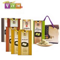 꿀타래 땅콩2플러스아몬드2플러스녹차1플러스장단콩1플러스초코1선물박스, 1개