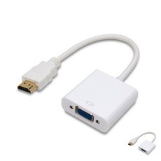 유니콘 프로젝트 HDMI to VGA 컨버터 영상 복제