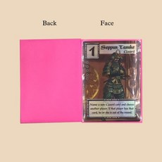 포커 카드 프로텍터 트럼프 홀덤 동전 프로텍트 50개 매트 울티메이트 아우터 컬러풀 스탠다드 사이즈 슬리브 트레이딩 보호 쉴드 매지컬 커버 PKM 66x91MM, 14)Pink  50pcs