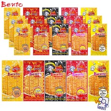 예이니식품 벤토 어포12g 인기5종 갈릭&스파이시 4개+바베큐&스파이시 4개+앵그리&스파이시 4개+스위트&스파이시 4개+허니&버터 4개 (총20개), 20개, 12g