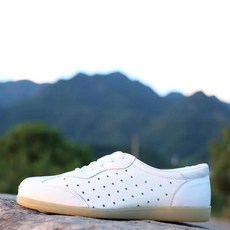 내마모성과 중국 무술 신발 태극권 성능 좋음, 색상: 1. 하얀색 / 신발 사이즈: A. 35, 1개