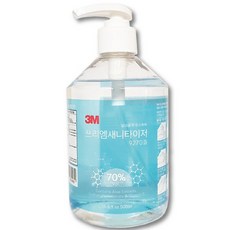 누르는 펌프 손소독제 살균 에탄올 젤타입 세니타이저, 500ml, 1개