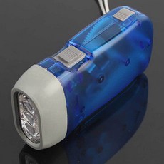 자가충전후레쉬 자가발전 손전등 LED 후레쉬 랜턴 후라시, 색상랜덤, 1개