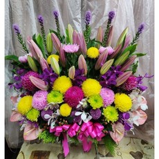 福德正神台北市花店 敬神拜拜還願盆花/生日/派對/畫展/開幕開市/榮升榮調/喬遷/會員大會/競選總部成立, 1個