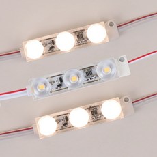 히든 LED 3구모듈 방수 12V 간판LED-주백색 50개, 주백색
