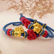 儒家寶寶 純金9999 彌月金飾 馬上有房 平安 房子 編織手繩/手鍊