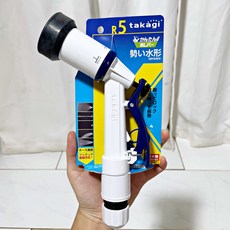 청년농부 타카기 호수 워터건 물분사기 베란다 정원청소 세차 청소호스, 1개