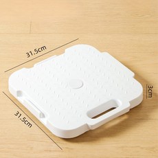 多功能拼接平板車 - 居家收納推車 烏龜車 智慧平板車, 【可拼接萬向平板移動車】白色, 1個, 白