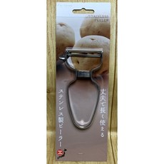 KAI 貝印 不銹鋼刮皮器 日本製造 削皮器 削皮刀【霏霓莫屬】, 1個, 不銹鋼