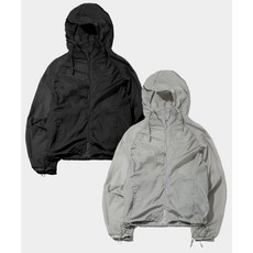 플레이스 스튜디오 PLACE STUDIO 나그랑 라인 스트링 셔링 투웨이 후드 바람막이 긴팔 자켓 2COLOR