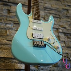 Ories FF40 電吉他 - 五色可選 九段音色 單單雙 全能 初心者 不鏽鋼 弦鞍 AZES 40, SBL Sonic Blue 音速藍, 1個