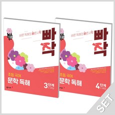 동아출판 빠작 초등국어 문학독해 3+4단계 세트 (3-4학년) (전2권), 단품