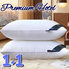 리치덕 5성급 호텔 숙면 베개, 화이트, 2개