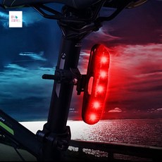 윤니디자인 자전거 후미등 5구 LED 자전거후방등