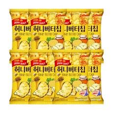 해태 허니버터칩, 60g, 8개