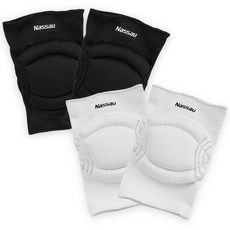 NS 배구 쿠션 무릎보호대 PU스펀지폼 충격흡수 고탄력, 블랙