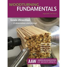 (영문도서) WOODTURNING FUNdamentals - August 2018 Vol. 7 No. 3 Paperback, Createspace Independent Pub..., English, 9781726135214