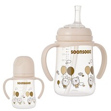 순수아 베이직 빨대컵 추 빨대 240ml, 1개, 베이직 빨대컵-빨대형