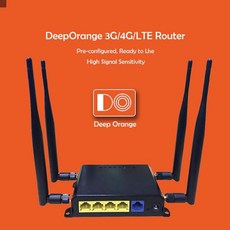 300Mbps 4G LTE 모뎀 와이파이 무선 라우터 RV 및 이동 주택용 – 강력한 신호 USB 포트 SIM 카드 슬롯 외부 안테나 미국캐나다멕시코용