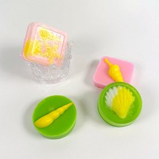 중학교 원데이 단체활동 수제비누 만들기 DIY수업 조개 소라 모양틀 찍기 방과후 공예, 1개
