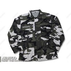 ARMYGO 城市迷彩BDU上衣 舒適透氣 耐磨耐用 多功能口袋設計, M